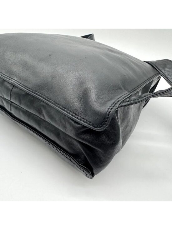 Chanel Backpack Big CC Logo Lambskin Leather Black with Seal main image 6